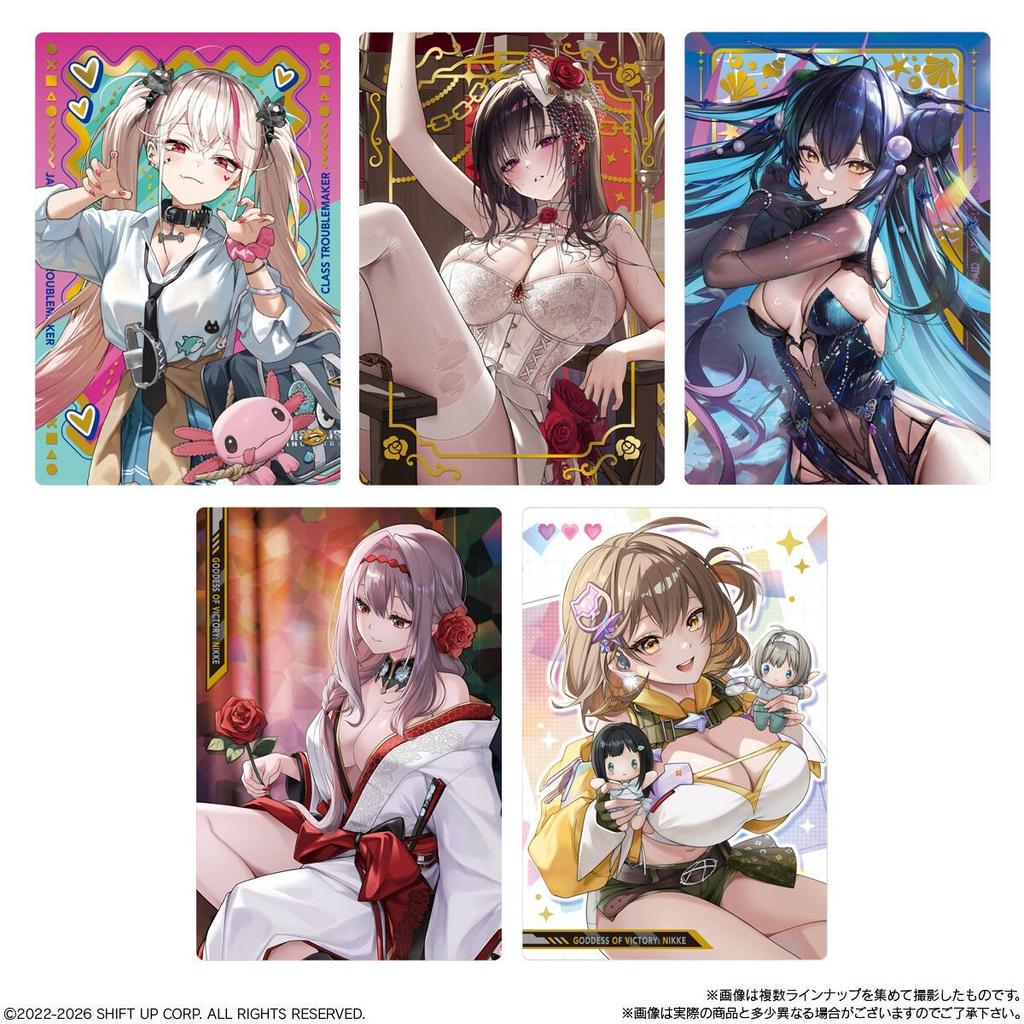 NIKKE GODDESS VICTORY Wafer Card Collection Vol.5 Complete Set 28 BANDAI
