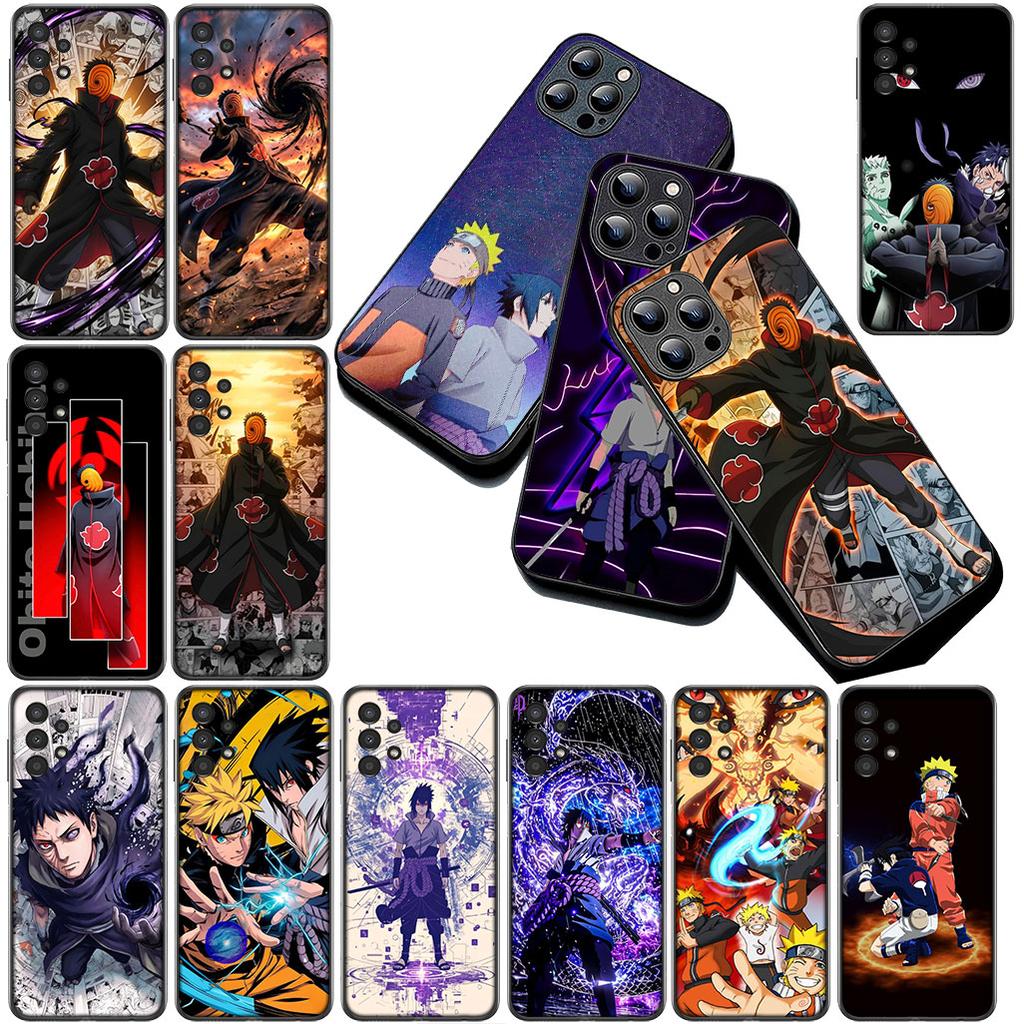 Tobi Narutos Sasuke Uchiha Obito Phone Cover for Samsung Galaxy A37 A13 A14 A23 A33 A34 A70 A71 A72 S10 Lite S9 Plus A18 Case
