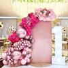 Hot Pink Balloons Garland Pastel Pink Balloon Arch Kit Baby Shower Gender Reveal Wedding Anniversary Birthday Party Decoration