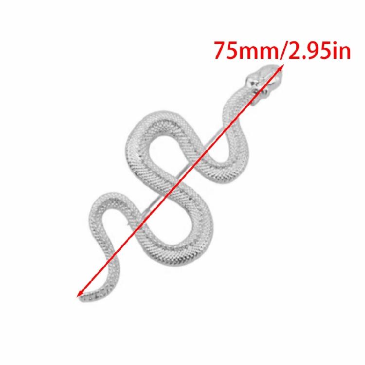 Vintage Snake Brooch Cloak Pin Scarf Shawl Buckle Clasp Pin for Clothes Jewelry