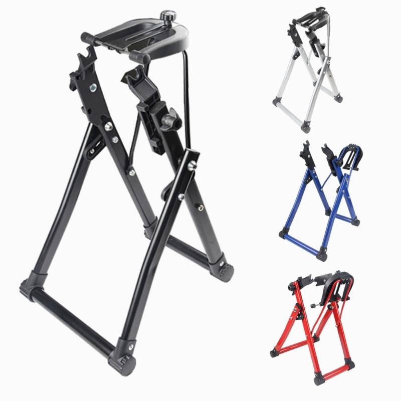 Bicycles Wheel Maintenance Wheel Truing Stand Foldable Mechanic Truing Stand Bike Wheel Holder, Bike Tire Truing Stand