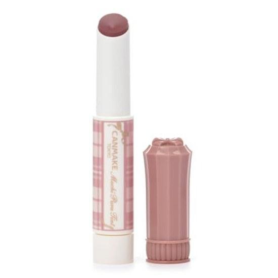 Canmake Muchipuru Tint 40th X Strawberry Bonbon Lip Volume Gloss Refreshing Pink Beige