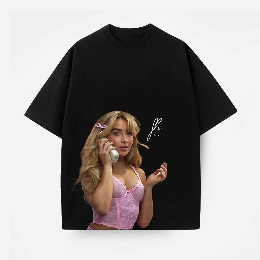 SABRINA CARPENTER Tshirt 2026 Summer Hot Sale Unisexs Womens Tshirt Casual Cotton Tee High Street Hip Hop Womens Clothing