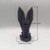 1Pc Kneeling Praying Angel Statue Ornament, Home Decor Resin Sculpture, Suitable For Living Room, Bedroom, Bookshelf