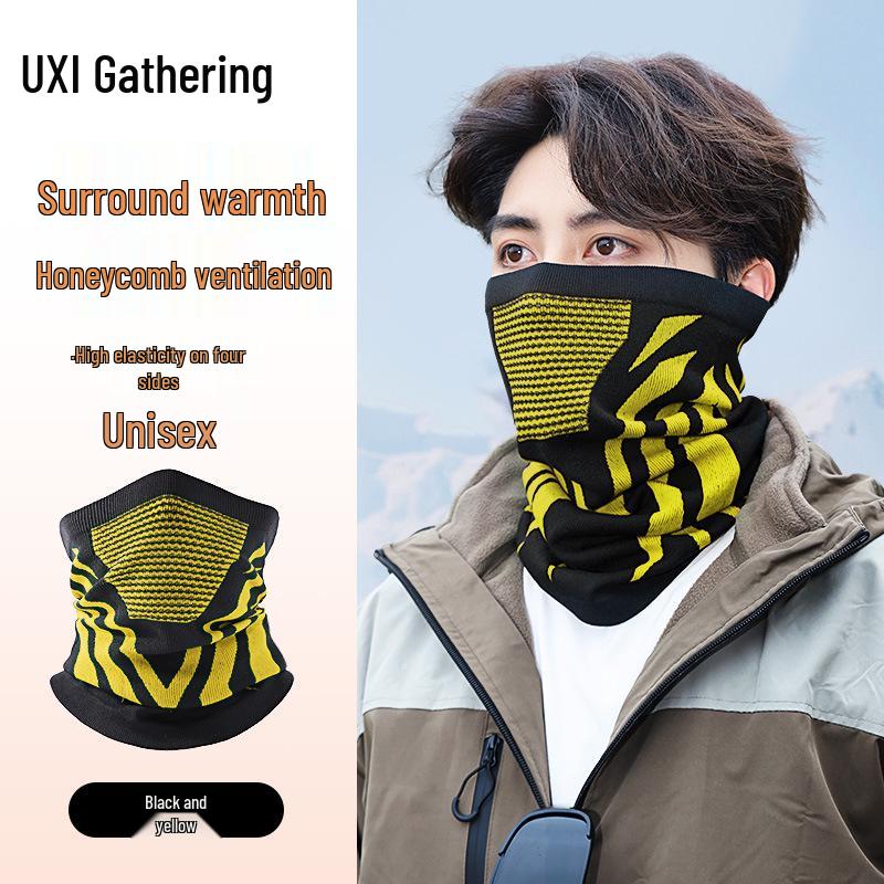 Thickened Breathable Winter Cycling Mask for Cold Protection - Ski, Motorcycle, and Outdoor Use