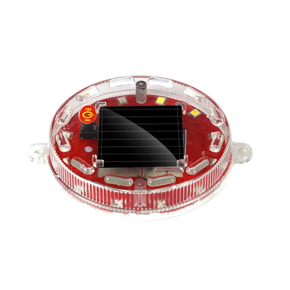 

Mortorcycle LED Warning Light Solar Power Night Ride Tail Strobe Light with Reflective Sticker for Motorcycle Electric Vehicle красный