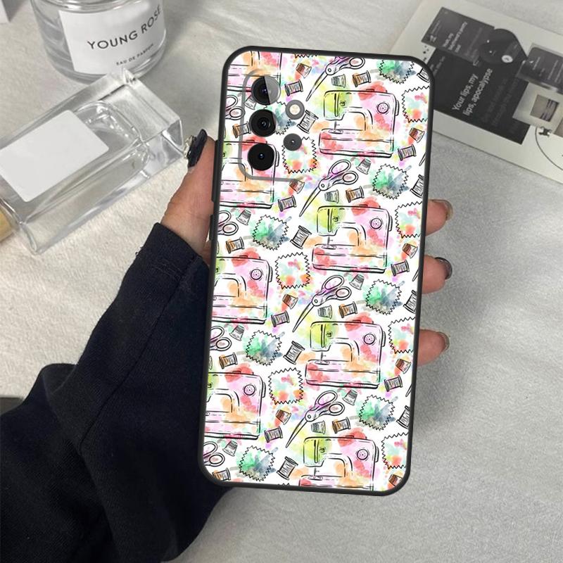 Sewing Machine Case For Samsung Galaxy A54 A34 A14 A36 A56 A06 A13 A53 A32 A12 A22 A52 A35 A17 A16 A55 A15