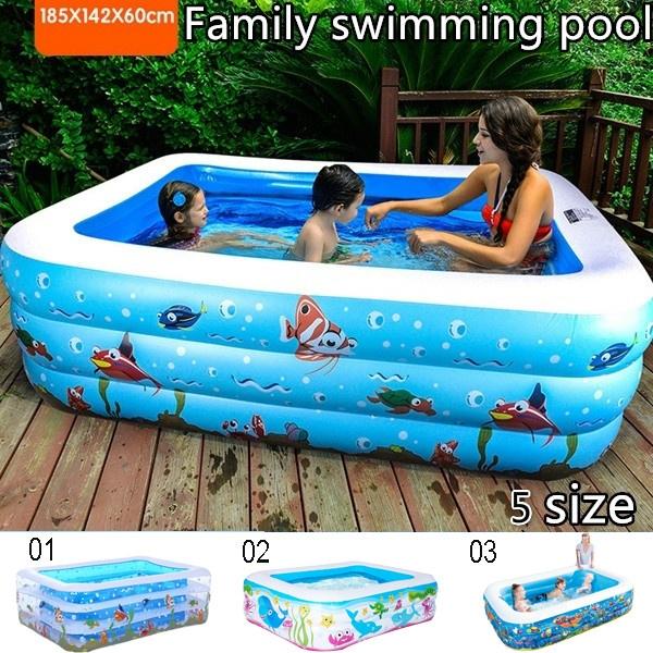 oversized inflatable pool