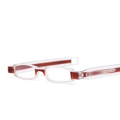 Read Newspapers Elderly Optics High-definition Rotate Pen Glasses Reading Glasses Portable Unisex Foldable Glasses Delicate Jewelry