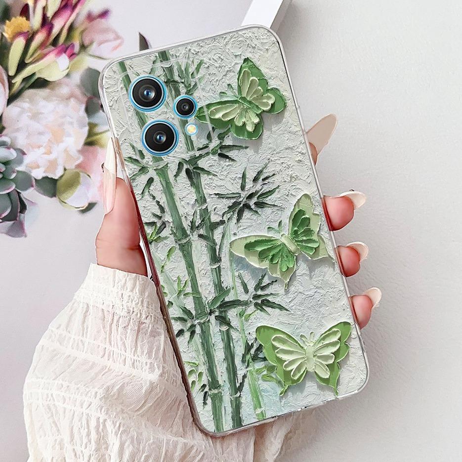 For Realme 9 Pro Plus Case RMX3392 Luxury Fashion Painted Cover Soft Slim Phone Case For Realme 9 Pro Realme9 Pro+ Fundas Bumper