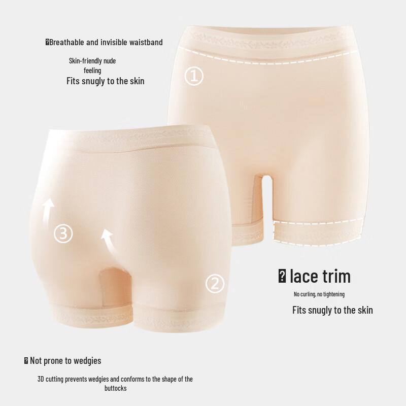 Odifen Women's Modal Anti-Exposure Safety Shorts