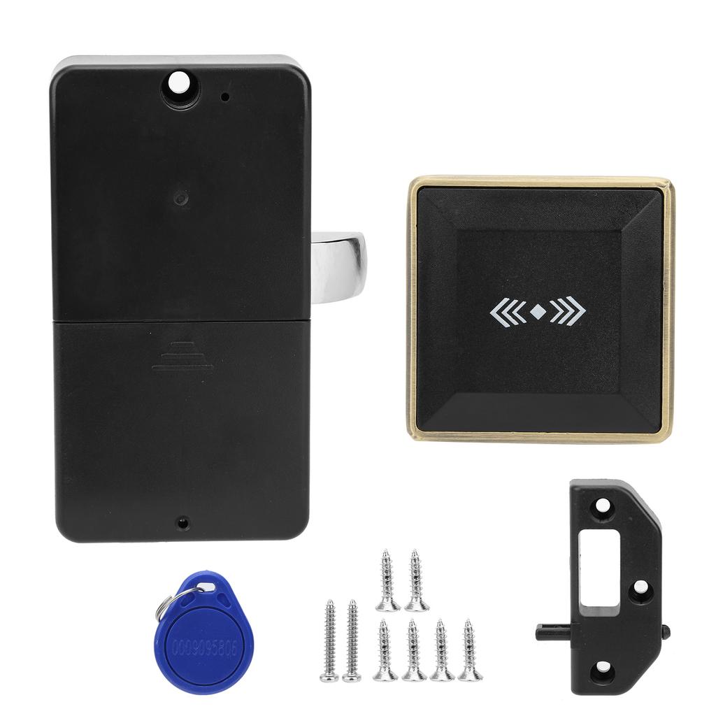 Intelligentes elektronisches Schloss ID-Karten-Tag Induktions-Sicherheitsschloss für Sauna Badezimmer Schränke Aktenschrank