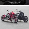 1/12 V-REX Motorcycle Car Model Toy Alloy Diecast High Simulation with Light Sound Motorbike Vehicle for Adult Collection Gifts