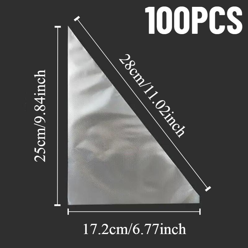 

100/200PCS Disposable Piping Bag Pastry Bags Icing DIY Cake Cookies Decorating Pastries Cream Cakes Baking Tools