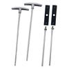 2 Pack RV Waste Valve Extension Rod 6 Inch And 9 Inch Options For Easy Sewer Hose Connection Compatible With Most RVs