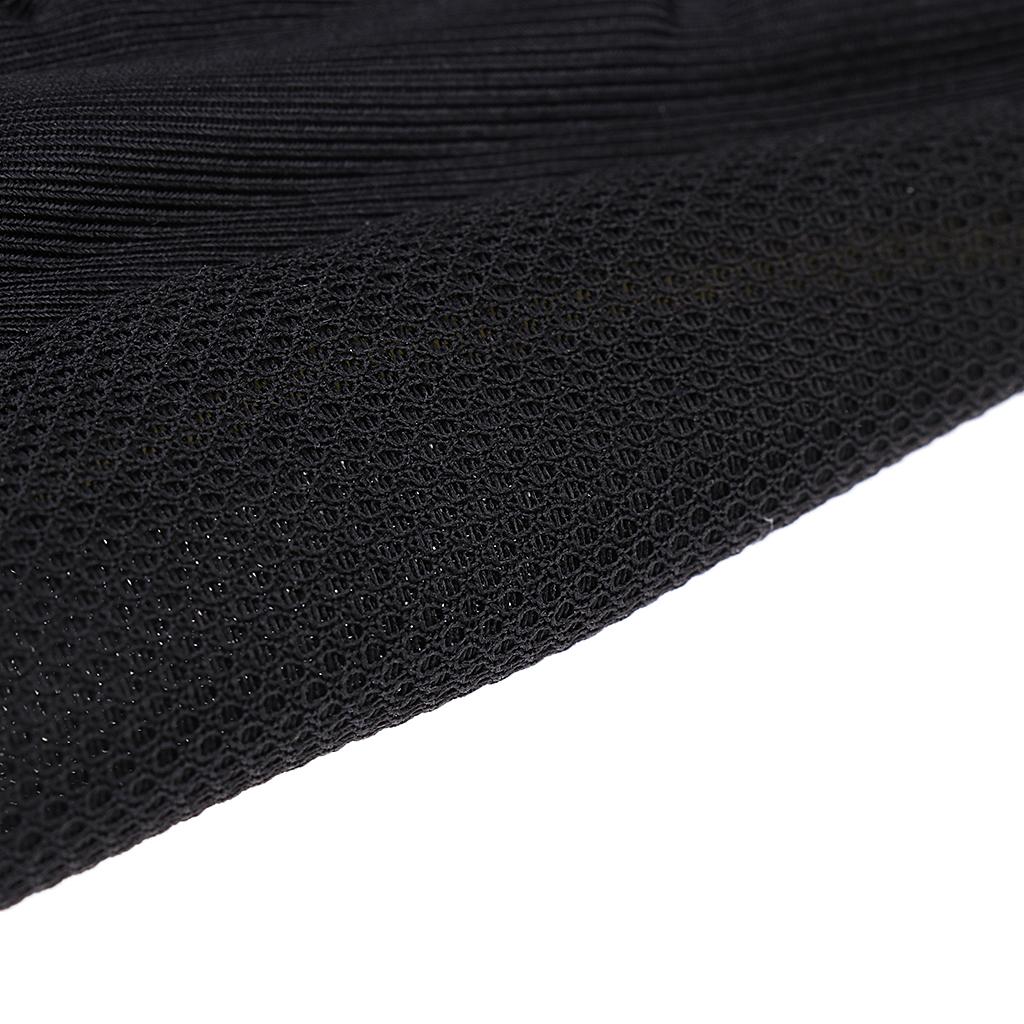 3D Saddle Cover Bike Seat Cushion with Reflective Strap Cycling Parts - Black, as described