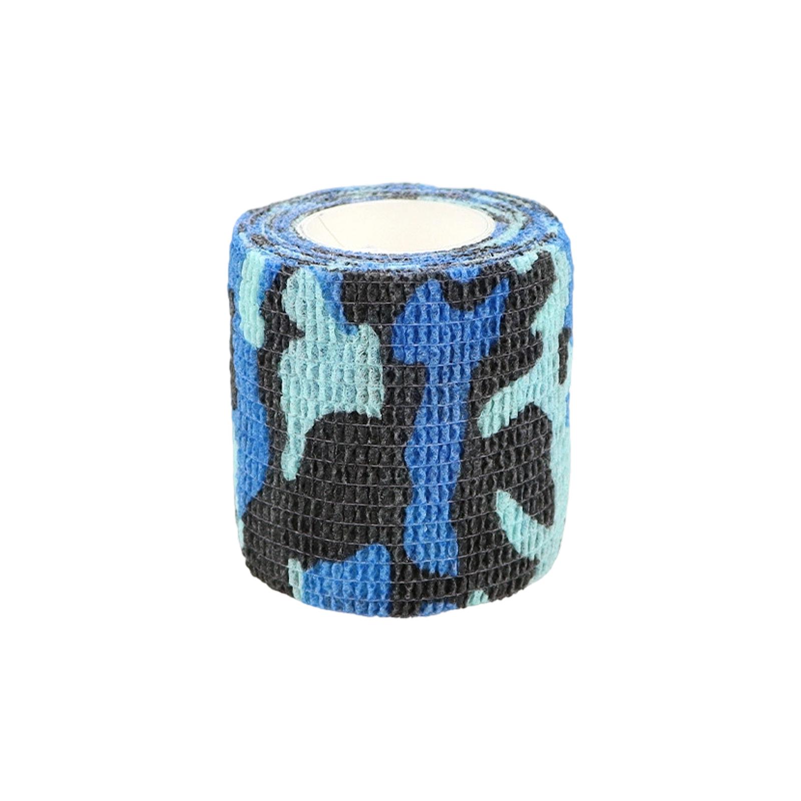

Human Sports Bandage, Pet Bandage, Abrasion And Dirt Resistant Bandage, 1 Rolls One Size синий