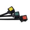 Motorcycle Square Button Switch ON/OFF Engine Starter Kill Handlebar Ignition For KTM YAMAHA HONDA Motorbike Universal Part