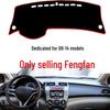 Anti-glare Sunshade Mat for 08-14 Honda City Dashboard Tray - Non-slip Protection