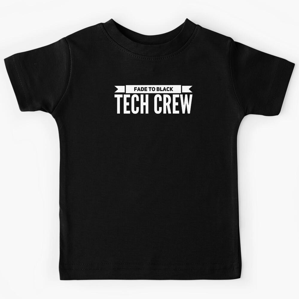 TECH CREW fade to black Kids T-Shirt 170