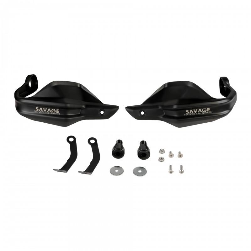 Motorcycle Hand Guard Windshield Deflector Yamaha MT-09 SP FZ09 Black PP Steel Mount