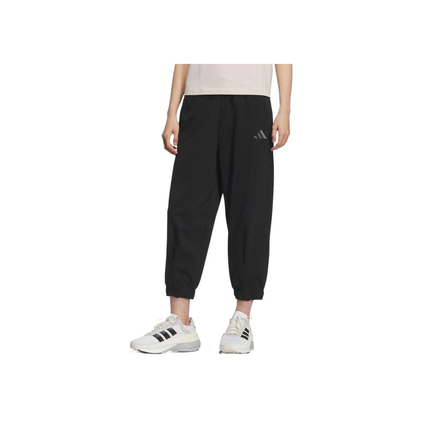 

Adidas Удобные Универсальные Модные Трендовые Повседневные Брюки Женские Низы Черные JL6290 S