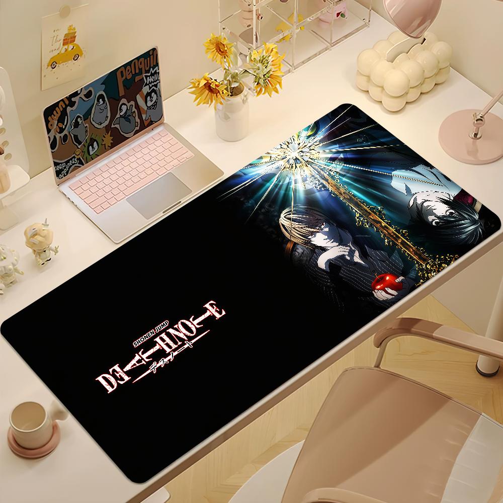 Anime Death Note Mouse Pad Large Nonslip Lockedge Desktop Computer Desk Mat Keyboard Writing Mousepad Office Gamer Student Gift