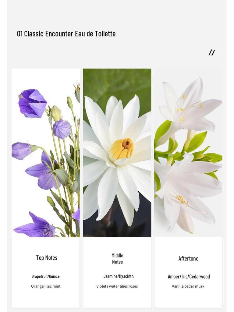 Douyin Live Yixiang Women's Perfume Three-Piece Gift Set - Long-lasting Fragrance and Encounter Reversal Collection.