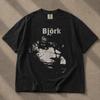 Björk Portrait T-shirt | Black Graphic Band Tee