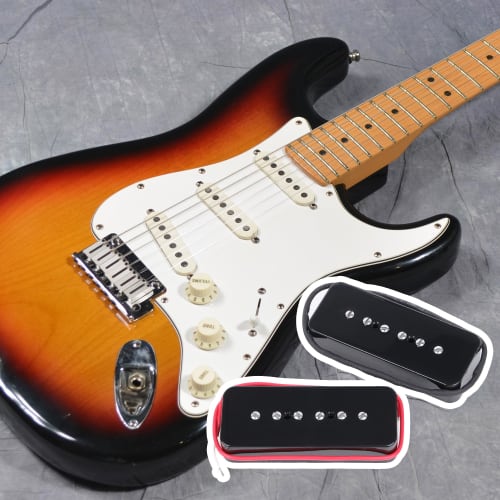 Yibuy Black Kit Set Electric Guitar Pickup Bridge and Neck Pickup 8K