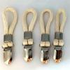 1~10PCS Bathroom Towel Clips Braided Cotton Towel Clip With Metal Clamp For Home Bathroom Kitchen Storage Pegs