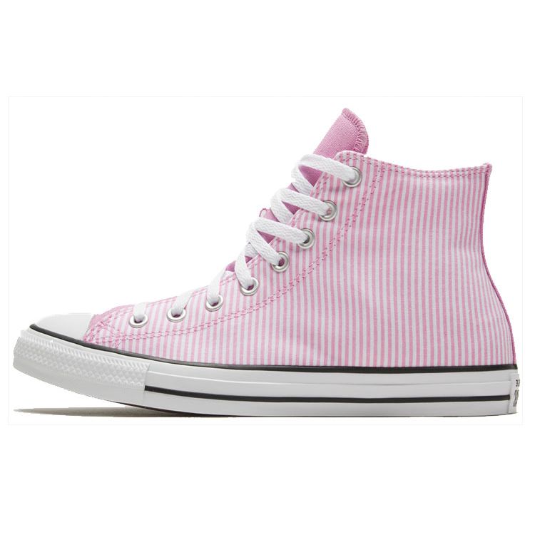 

Converse Chuck Taylor All Star Розовые полосы Модные Удобные Легкие Высокие парусиновые кеды Унисекс 166865C 43