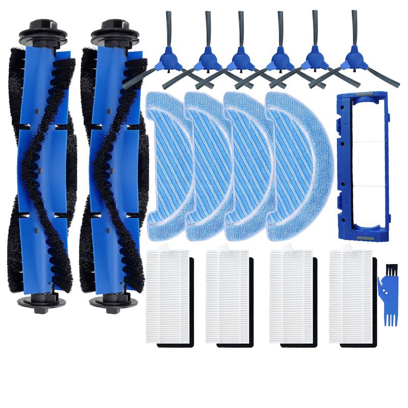 Compatible for Cecotec Conga 1090 1790 Titanium Ultra Robot Vacuum Spare Parts Accessories Main Side Brush Hepa Filter Mop Rag