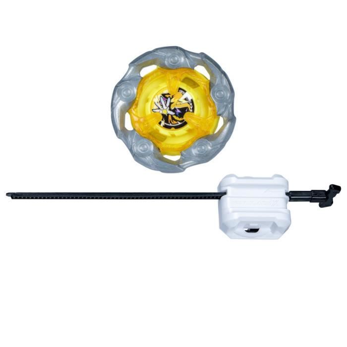 Beyblade X Starter Pack Wand Wizard 5-70DB UX, toupie de type endurance et lanceur, toupies authentiques Takara Tomy, dès 8 ans