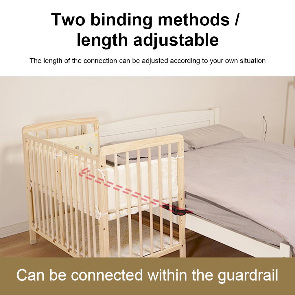 Baby Bed Strap Adjustable Bedroom Baby Room Toddler Beds Attachment Anti-skid Belt Safety Protection Guard Accessories