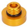 Aluminum Alloy Engine Oil Filler Cap Screw Plug Cover Fit for Honda ARX1200 CB1000 CB1000RGold