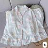 Women's Cloud Cotton Long Sleeve Pajamas - Sweet Cartoon Design for Spring & Autumn, Versatile for Home or Out