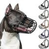 Pitbull Amstaff XX Large Dog Breathable Metal Muzzle Basket