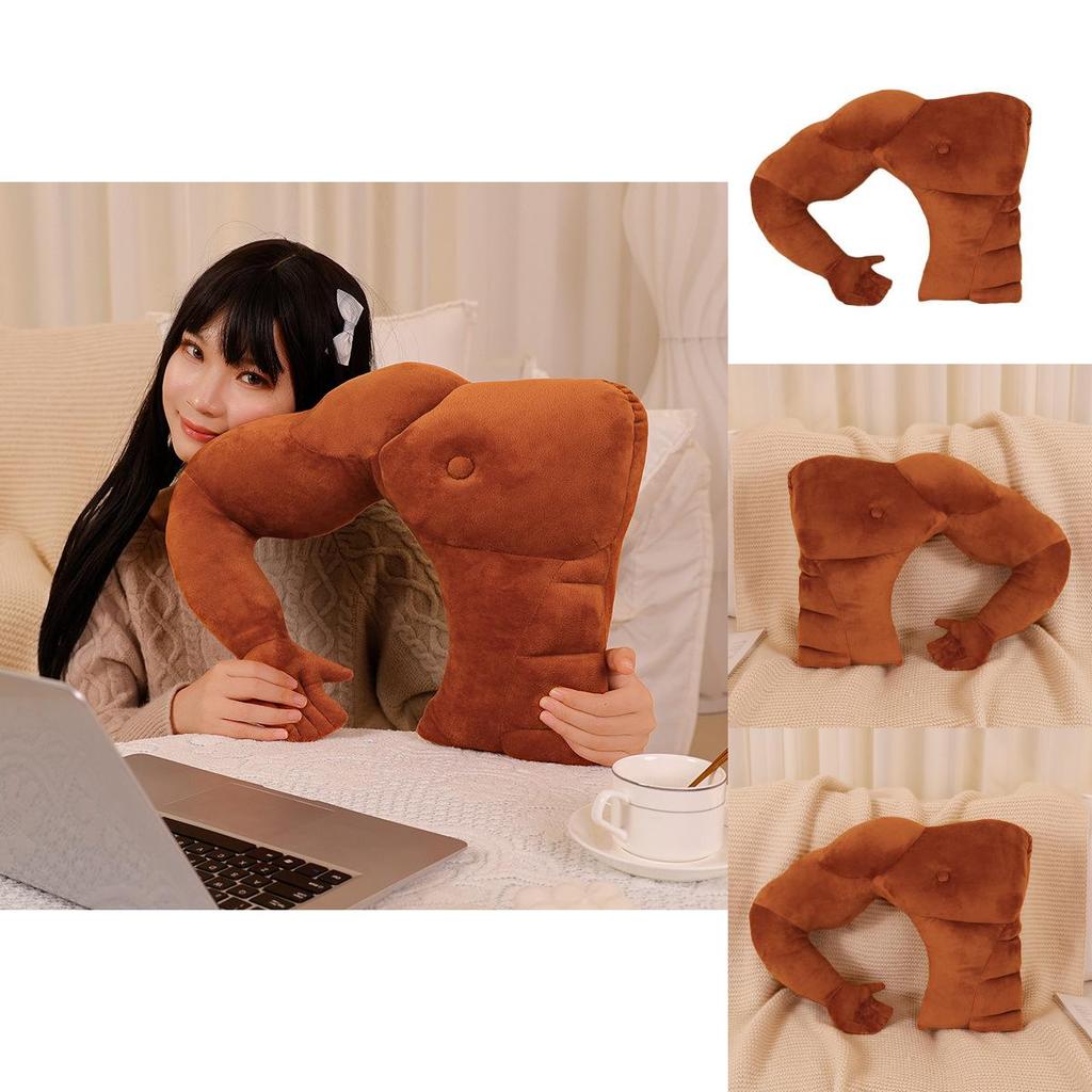 Soft Plush Male Friend Body Pillow With Arm Support For Gift And Comfort