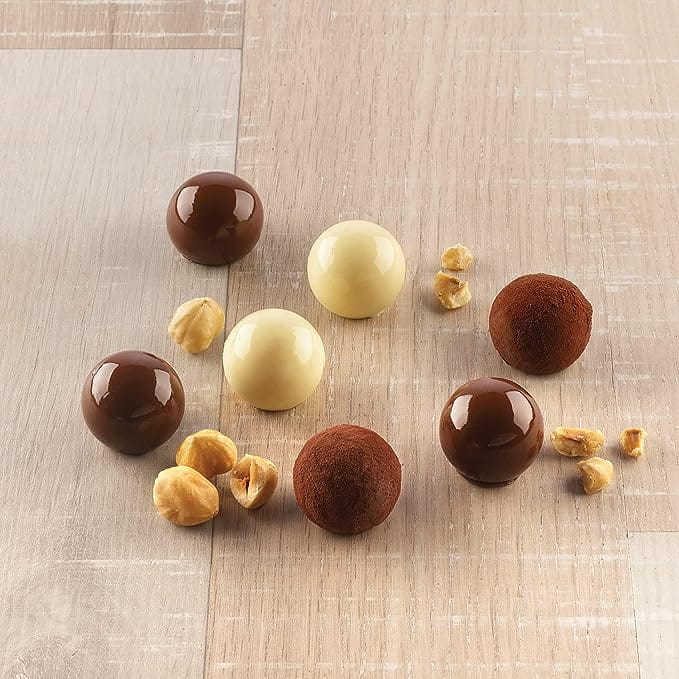 Silicone Mold, Chocolate Mold, Praline Mold, Ice Cube Mold, Ball Mold