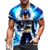 Dragon Ball Tshirt  Clothes Kakarot Goku Super Saiyan Vegeta Fashion Streetwear