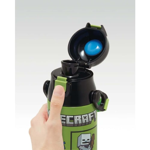 Skater Sticlă de apă 580 ml Minecraft Sticlă de sport din oțel inoxidabil pentru băutură directă SDC6N-A
