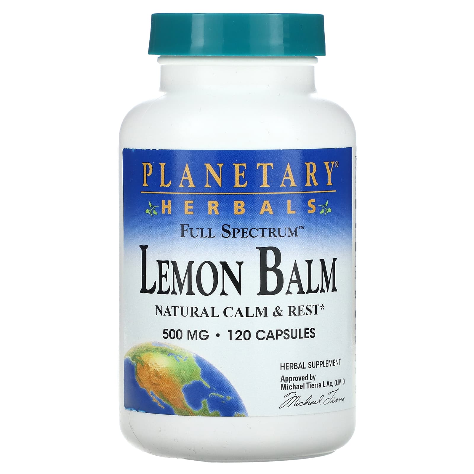 

Full Spectrum™ Lemon Balm, 500Mg, 120 Capsules