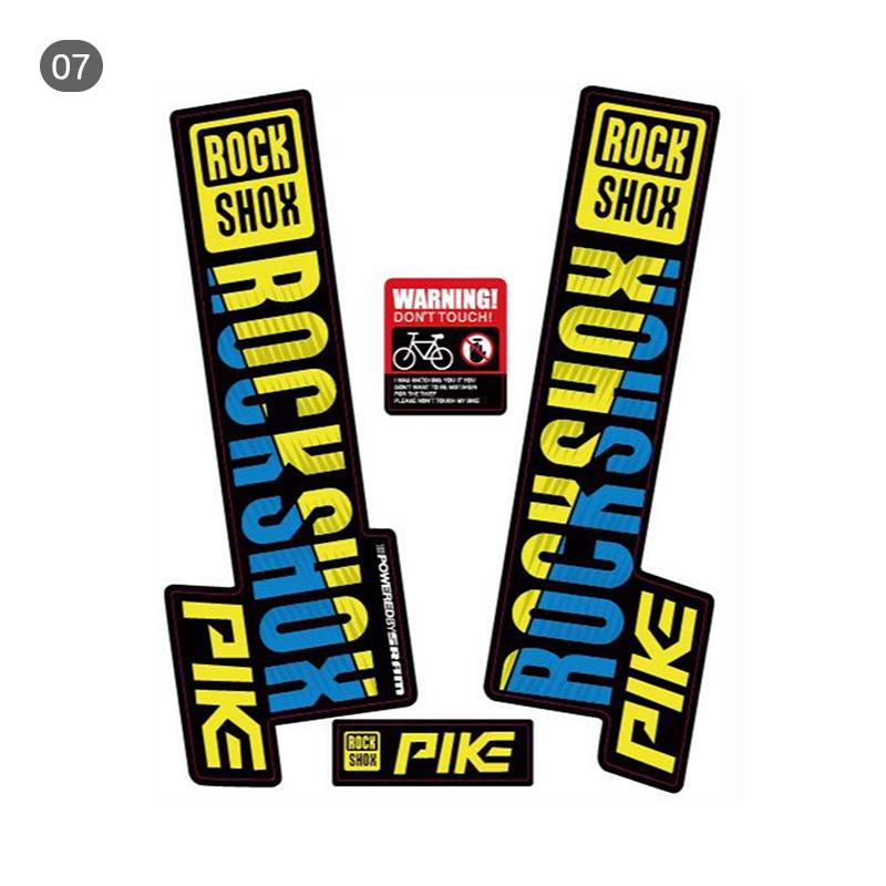 Front Fork Sticker For Rock Shox Sid Road Bike Mtb Race Accessories Decals New