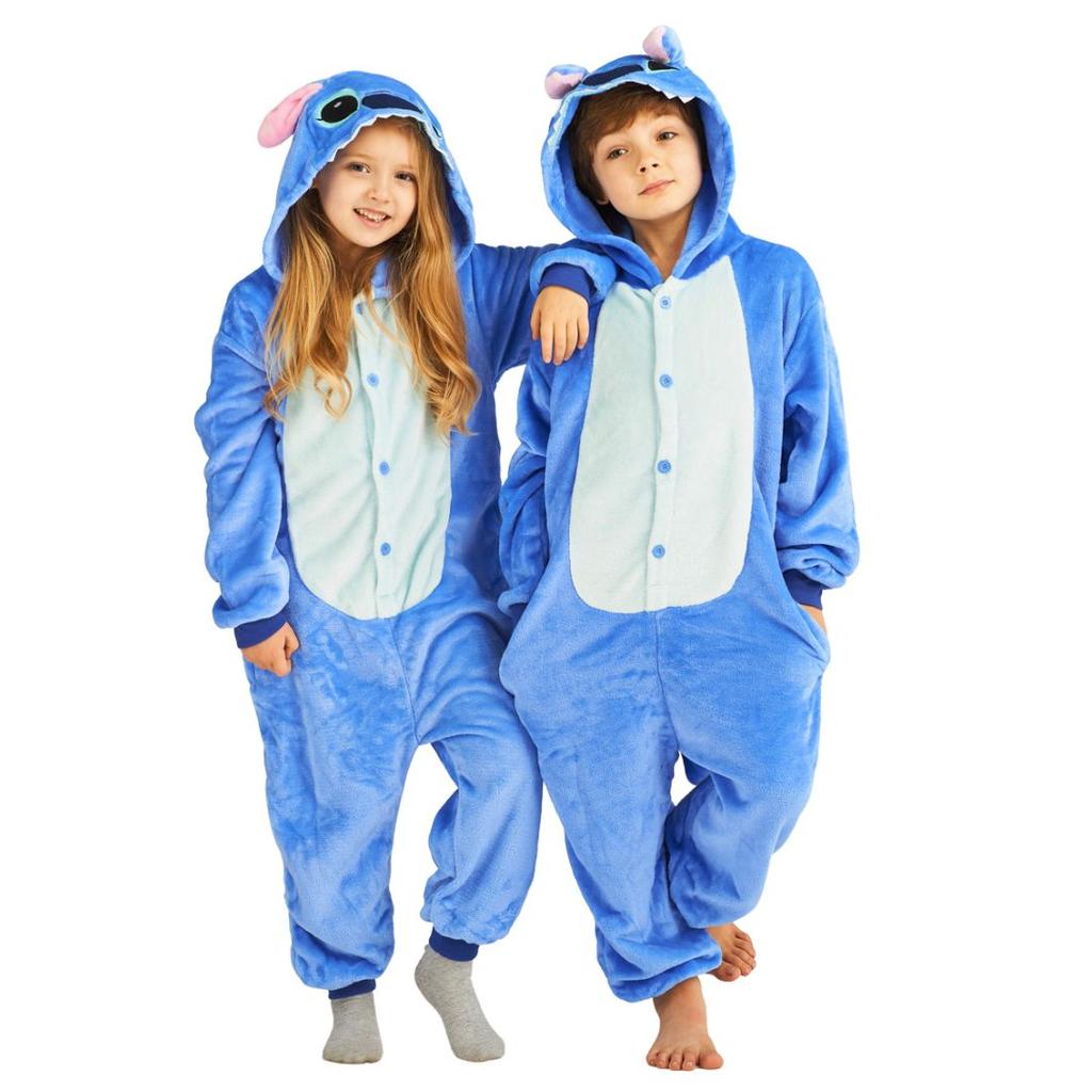 Piżama Onesie Kigurumi Kostium Przebranie Lilo & Stitch 115-125Cm