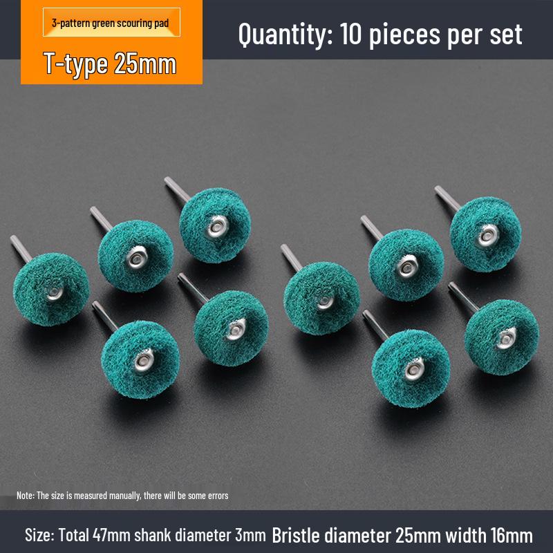 Electric Grinder Steel Wire Brush - Rust & Polishing Head for Walnut & Wenwan Grinding, Steel & Electric Brush.