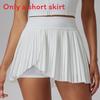 Sportlicher Tennisrock für Damen aus Polyesterstoff für Sommersport und Fitness