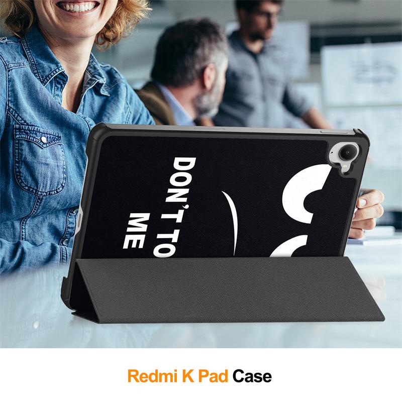 Tablet For Redmi K Pad 2025 Case 8.8 inch Hard PC Tri Fold Painted Magnetic Funda For Xiaomi Redmi K Pad 8.8 Cover Case + Pen