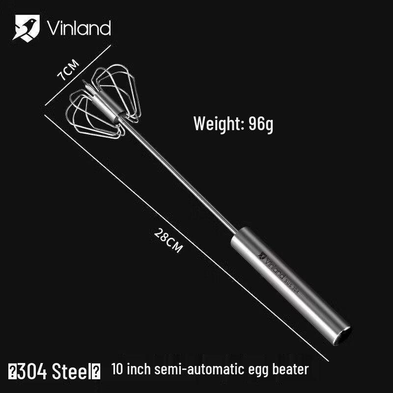 304 Stainless Steel Handheld Manual Egg Whisk