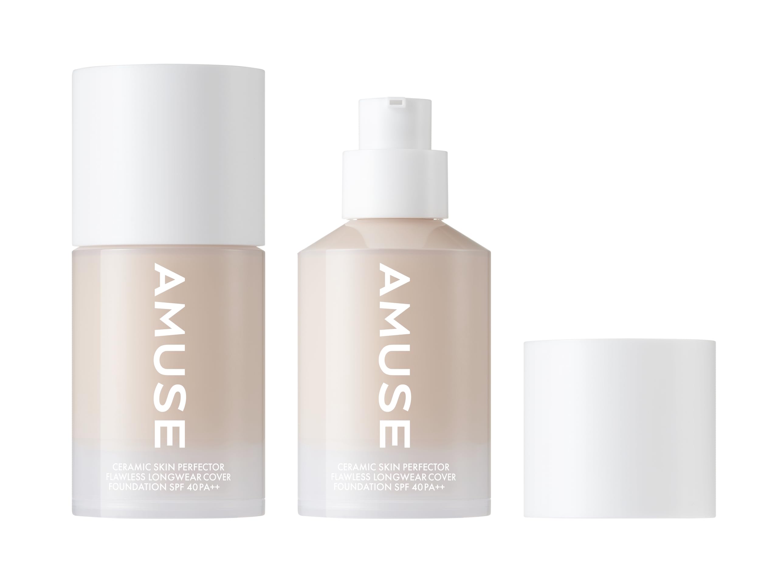 

Ceramic Skin Perfect Foundation [AMUSE Official] [NEW 30ml] (1.5 Natural, 30ml)